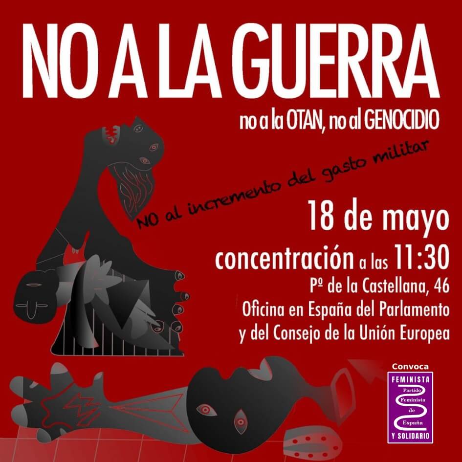 Manifiesto No a la Guerra 18M2024
