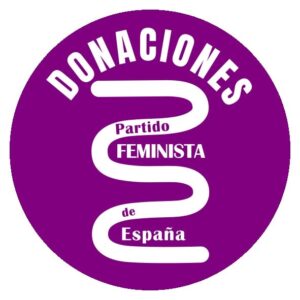 Donación al Partido Feminista de España