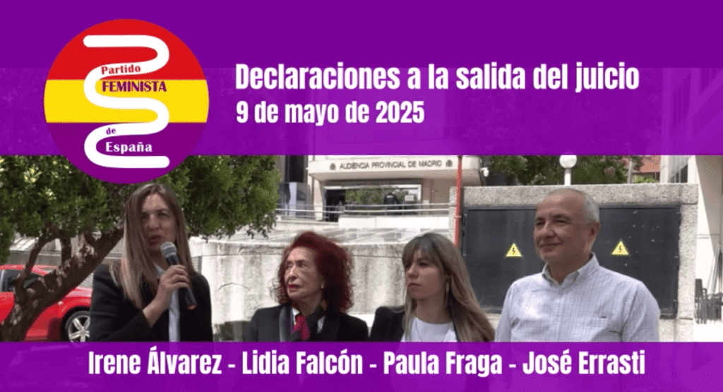 Declaración Salida Juicio Lidia 09052025
