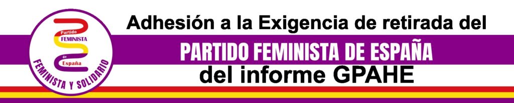 Carta Adhesión eliminación del PFE informe GPAHE