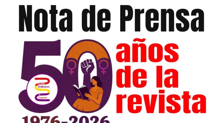 Nota Prensa Vindicación Feminista